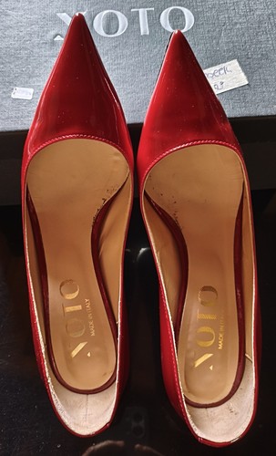 Scarpe donna vernice - scarpe, rossa