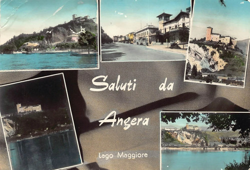Cartolina saluti angera - saluti,