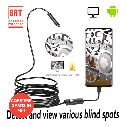 Endoscopio usb otg - usb, usb/c