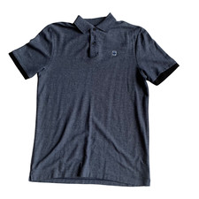 Star polo navy grey size - navy/grey, s