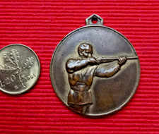 Porto Civitanova (MC) Tiro Piattello 1953 Camp. Sociale -8° Premio- bronzo m 37