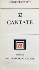 33 cantate Cesetti, Giuseppe