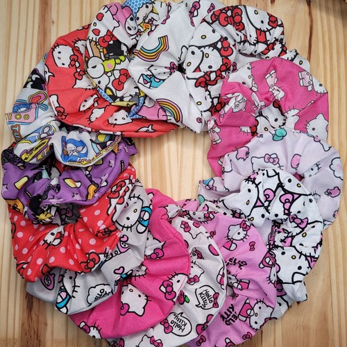 Hello kitty scrunchies fatto - scrunchies,