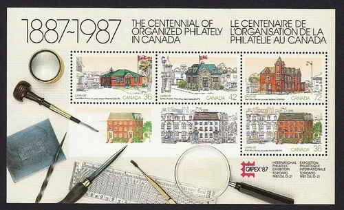 Canada souvenir sheet - souvenir,