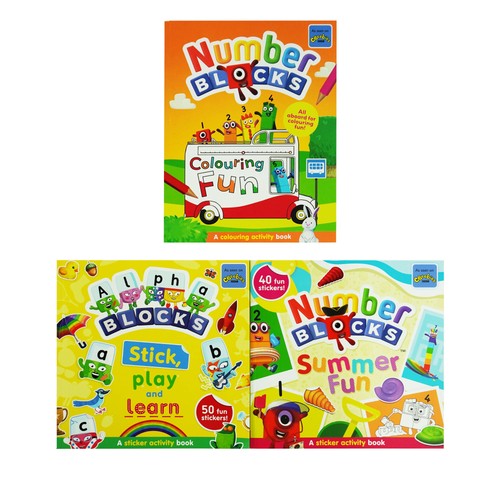 Numberblocks colouring fun - numberblocks,