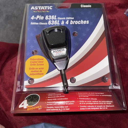 Astatic pin 636l - 4-pin, classic