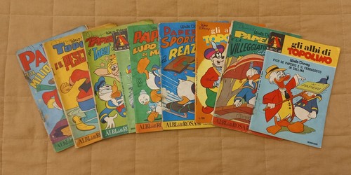 Set fumetti albi della - di, 9