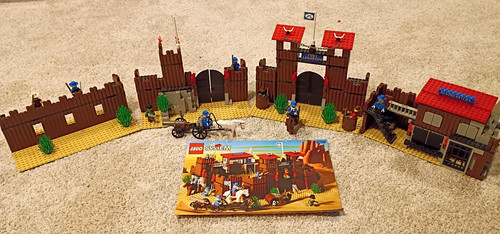 Lego western fort legoredo - western:,