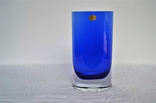 Vaso cristallo blu - cristallo, e
