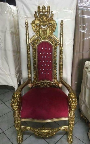 Trono poltrona reale legno - trono,