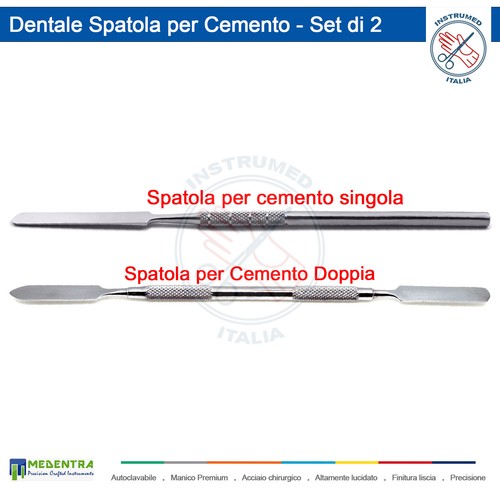 Dentale cemento spatola - cemento, per