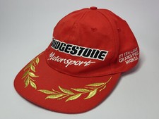 Cappellino da corsa vintage BRIDGESTONE Motorsport F1 Gran Premio d'Italia Mo...