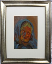 Innocente SALVINI (Cocquio-Trevisago 1889–1979) Ritratto della madre anno 1910