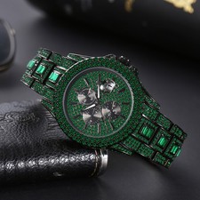 Orologio uomo hip hop lusso - orologio,