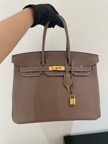 Auth hermès birkin etoupe - hermès,
