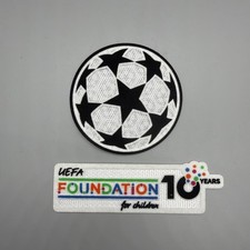 Maglia calcio UEFA Champions League 2025/2026 taglia giocatore patch badge set 