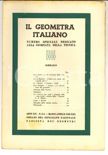 1943 geometra italiano - il,
