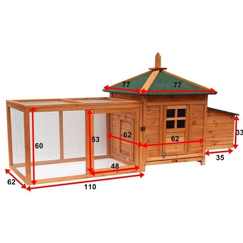 Pollaio legno per - legno, galline
