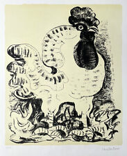 Domenico CANTATORE "Gallo" , 1971 Litografia originale firmata