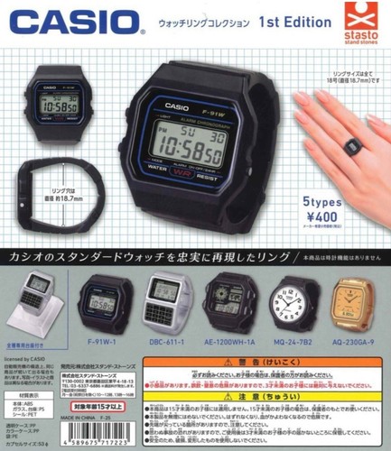 Nuovo casio watch ring - casio,