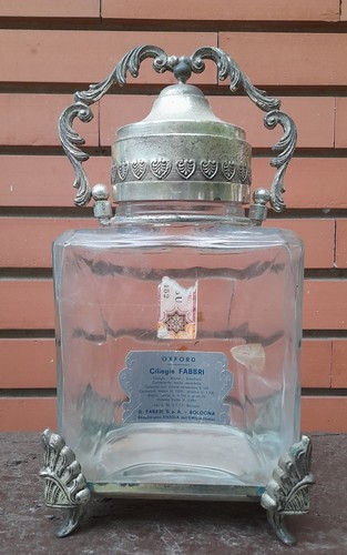Vaso vetro metallo fabbri - in, e