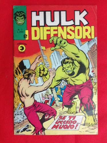 Hulk difensori 7 - hulk, corno