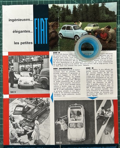 Rara originale brochure - brochure, fiat