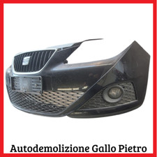 Paraurti anteriore nero SEAT ibiza iv 2009 2010 2011 6j 6j5 6p1 1.2 tdi