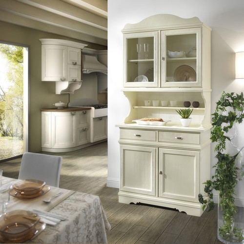 Vetrina cristalliera credenza - vetrina,
