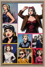 Quadro acrilico Madonna quadro