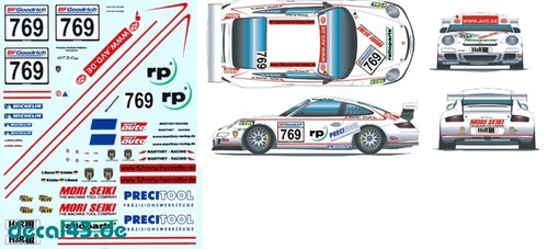 Decalcomania porsche 911 - decalcomania,