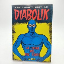 DIABOLIK N. 21  ANNO VI -