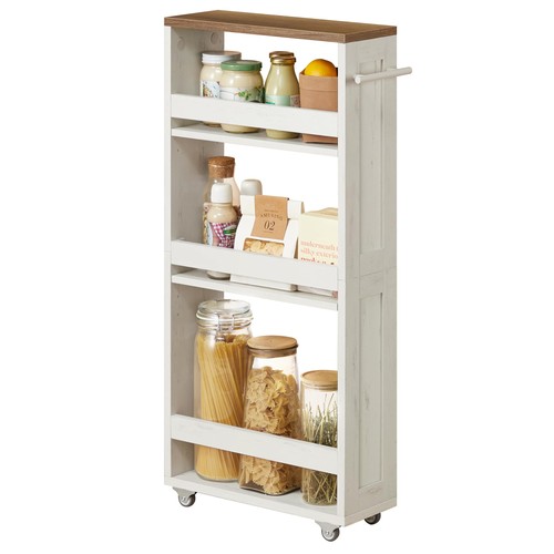 Vasagle carrello stretto 4 - carrello,