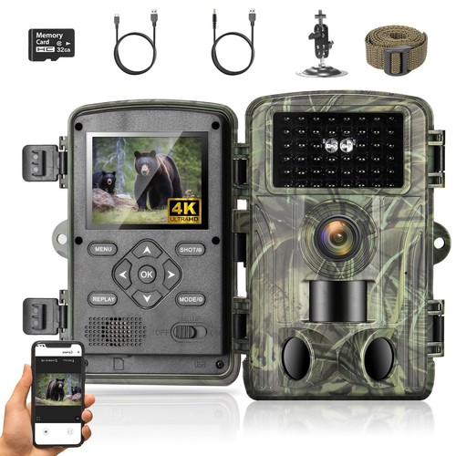 Fototrappola caccia wifi 4k - caccia,