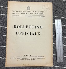 Timbro A Secco Officine Panerai Orologi Su Bollettino Ufficiale Del 1942