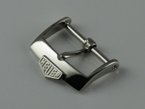 Fibbia heuer acciaio - acciaio, mm