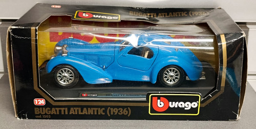 Burago bugatti atlantic - bugatti, 1936