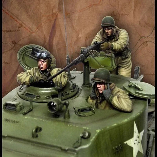 3pz resina model kit us - 1/35,