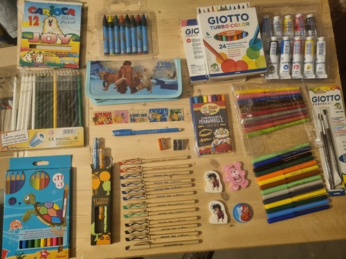 Kit scuola penne - matite, colori