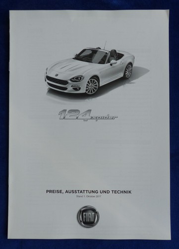 Fiat 124 spider listino - -,