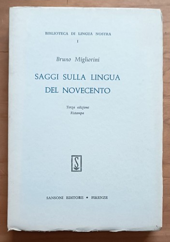 Saggi sulla lingua - , del