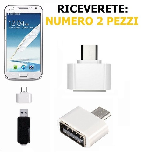 Adattatore micro usb maschio - adattatore,