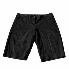 Bermuda donna The Limited Exact elasticizzati vita bassa neri taglia 2 CARINI!