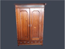 ARMADIO IN LARICE INTEGRO ORIGINALE EPOCA XIX SECOLO ITALIA RESTAURATO