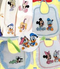 8 SCHEMI PUNTO CROCE BABY DISNEY PER BAVAGLINI NURSERY TELO SPUGNA CROSS STITCH