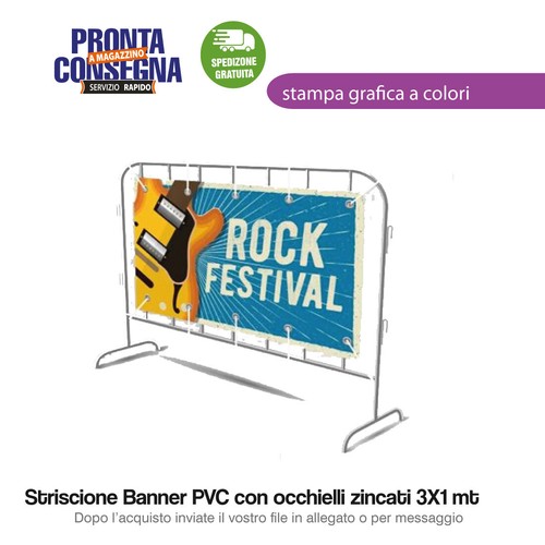 Banner 3x1 striscione - banner,