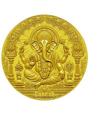 GANESH oro dorato 3 oz moneta argento 3000 franchi Camerun 2026