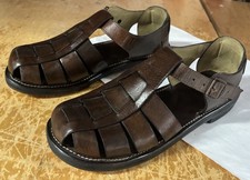 Sandali da pescatore marroni