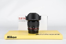 Samyang 14mm f2.8 IF ED UMC Aspherical Nikon  + 2 ANNI DI GARANZIA  - 2 YEARS...