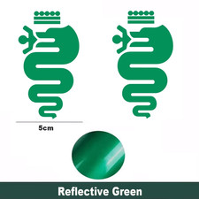 Alfa Romeo 2 ADESIVI BISCIONE